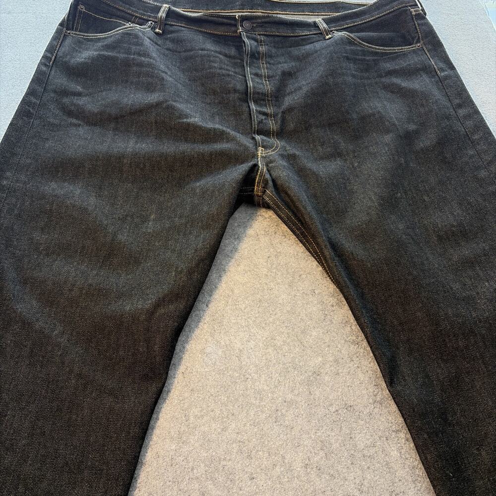 levis 501 original fit selvedge jeans 48x32